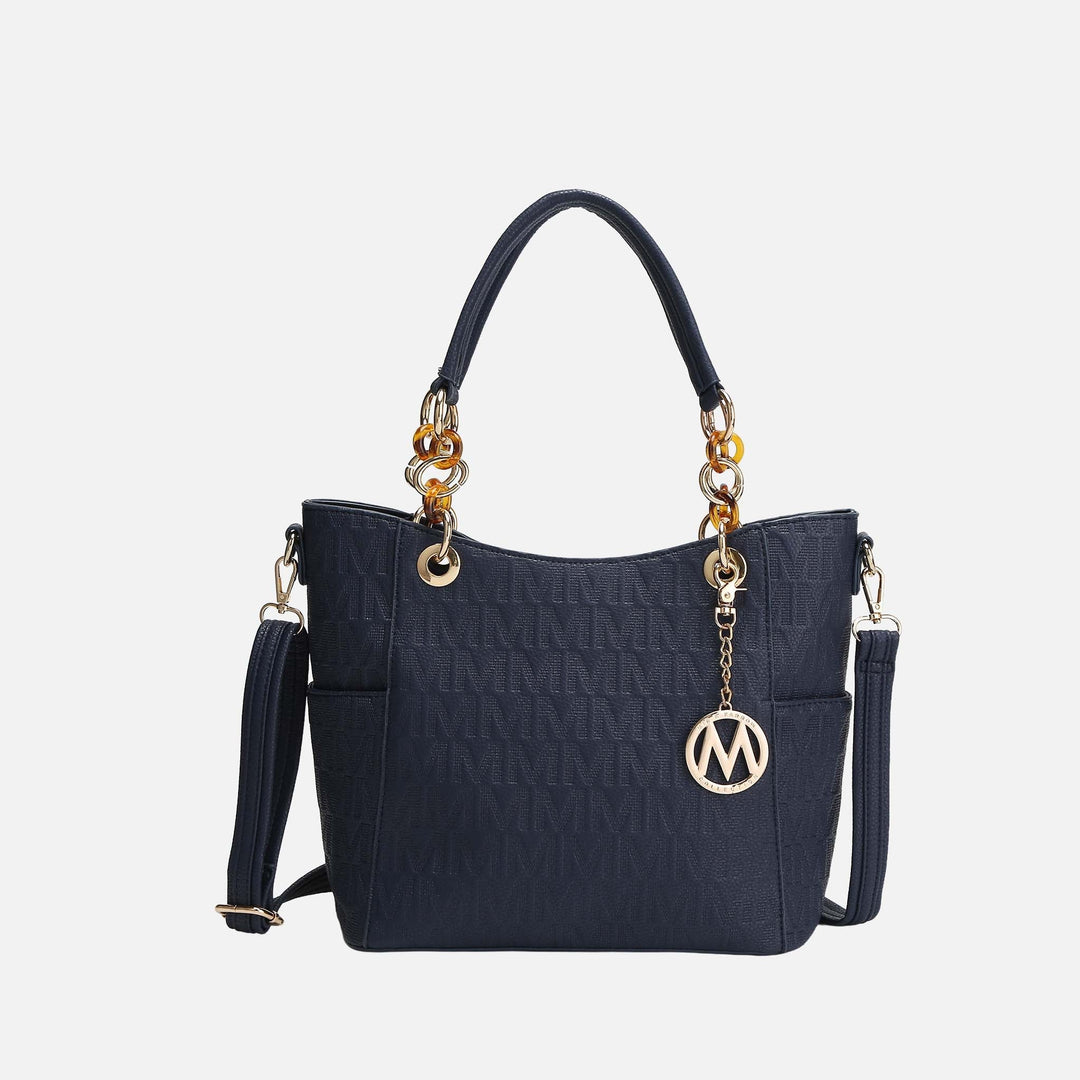 Black MKF Collection By Mia K Rylee Signature Tote Bag