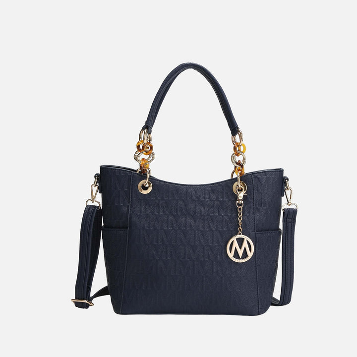 Black MKF Collection By Mia K Rylee Signature Tote Bag