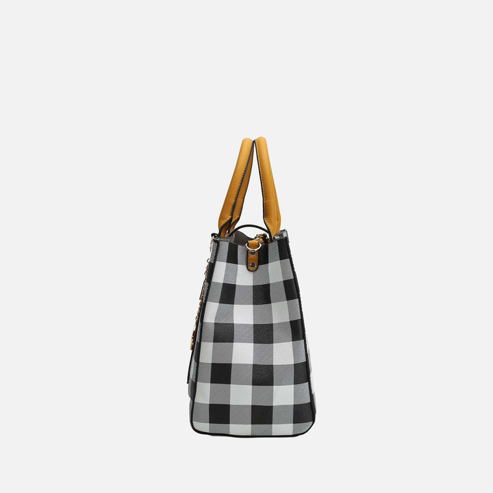 Mustard MKF Collection By Mia K Yuliana Shoulder Bag And Set