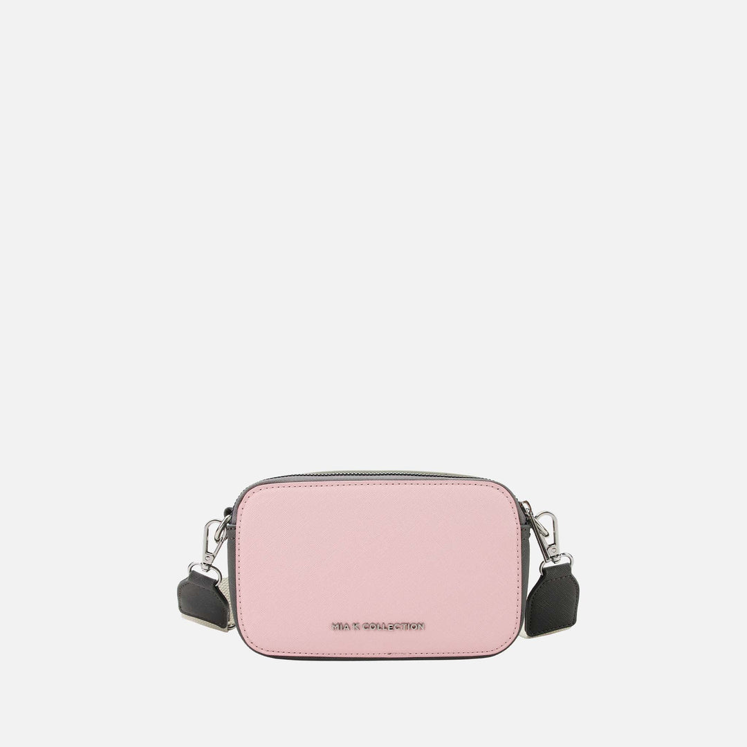 White Navy MKF Collection By Mia K Avielle Colorblock Crossbody Bag