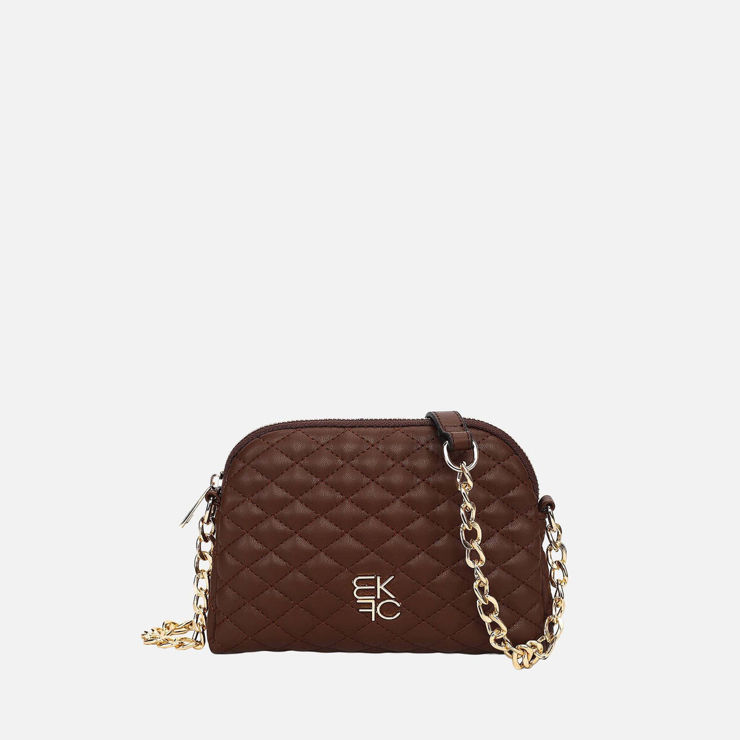 Wine MKF Collection By Mia K Nola Crossbody Bag