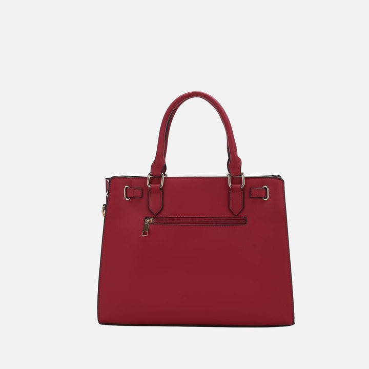 Coffee MKF Collection By Mia K Christine Shoulder Bag And Wallet Set 1