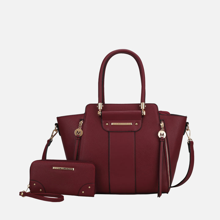 MKF Collection By Mia K Eliana Tote Bag Wallet Set