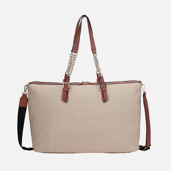 Black MKF Collection By Mia K Zephyra Weekender Bag