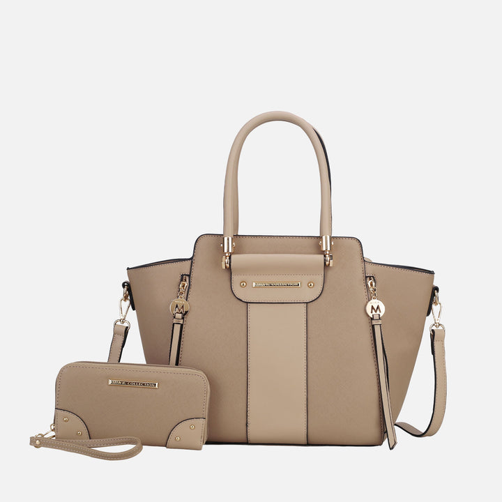 MKF Collection By Mia K Eliana Tote Bag Wallet Set