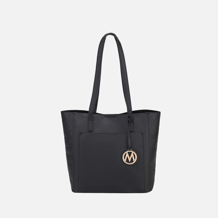Pewter MKF Collection By Mia K Leah Tote Bag