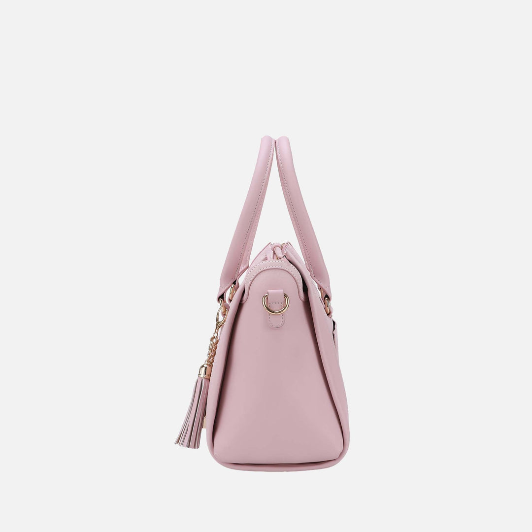 Midnight Blue MKF Collection By Mia K Valeria Shoulder Bag And Bracelet Keyring