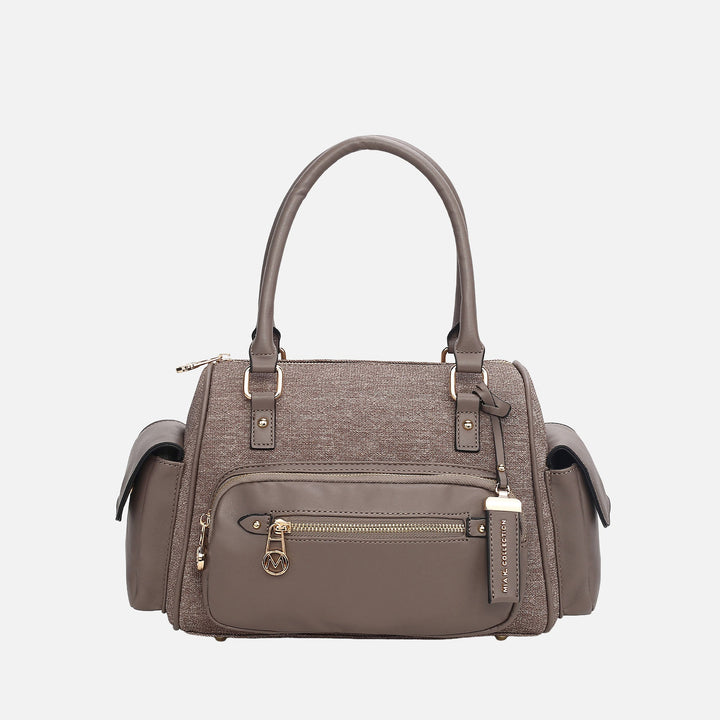 Taupe MKF Collection By Mia K Thalia Shoulder Bag