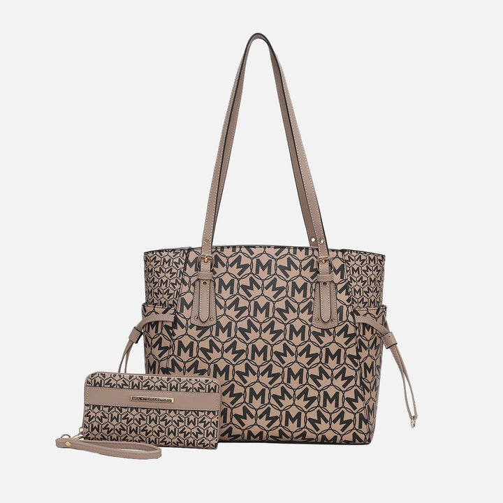 MKF Collection By Mia K Pauline Tote Bag And Set
