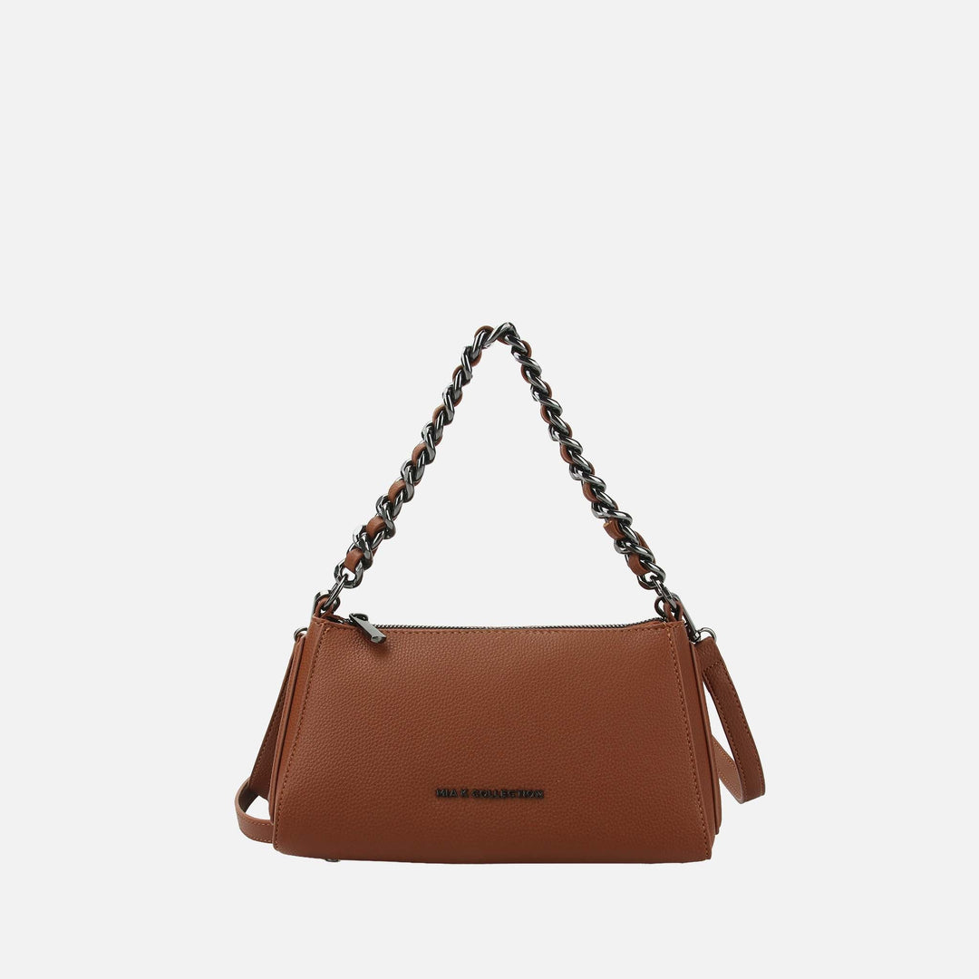 Beige MKF Collection By Mia K Kayren Shoulder Bag