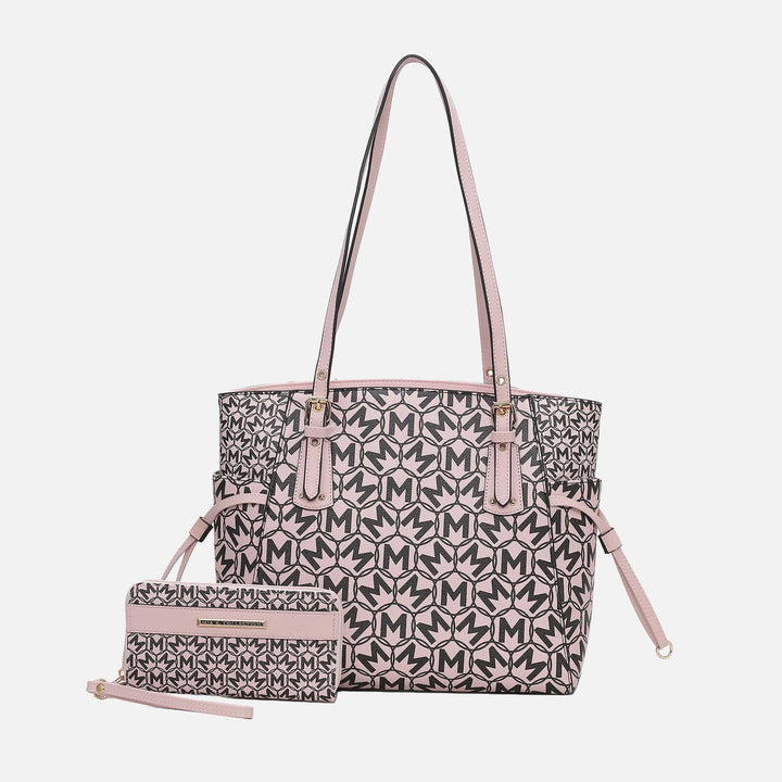 MKF Collection By Mia K Pauline Tote Bag And Set