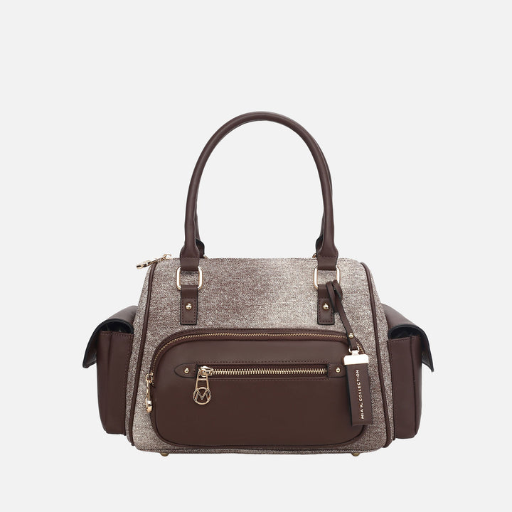 Navy MKF Collection By Mia K Thalia Shoulder Bag