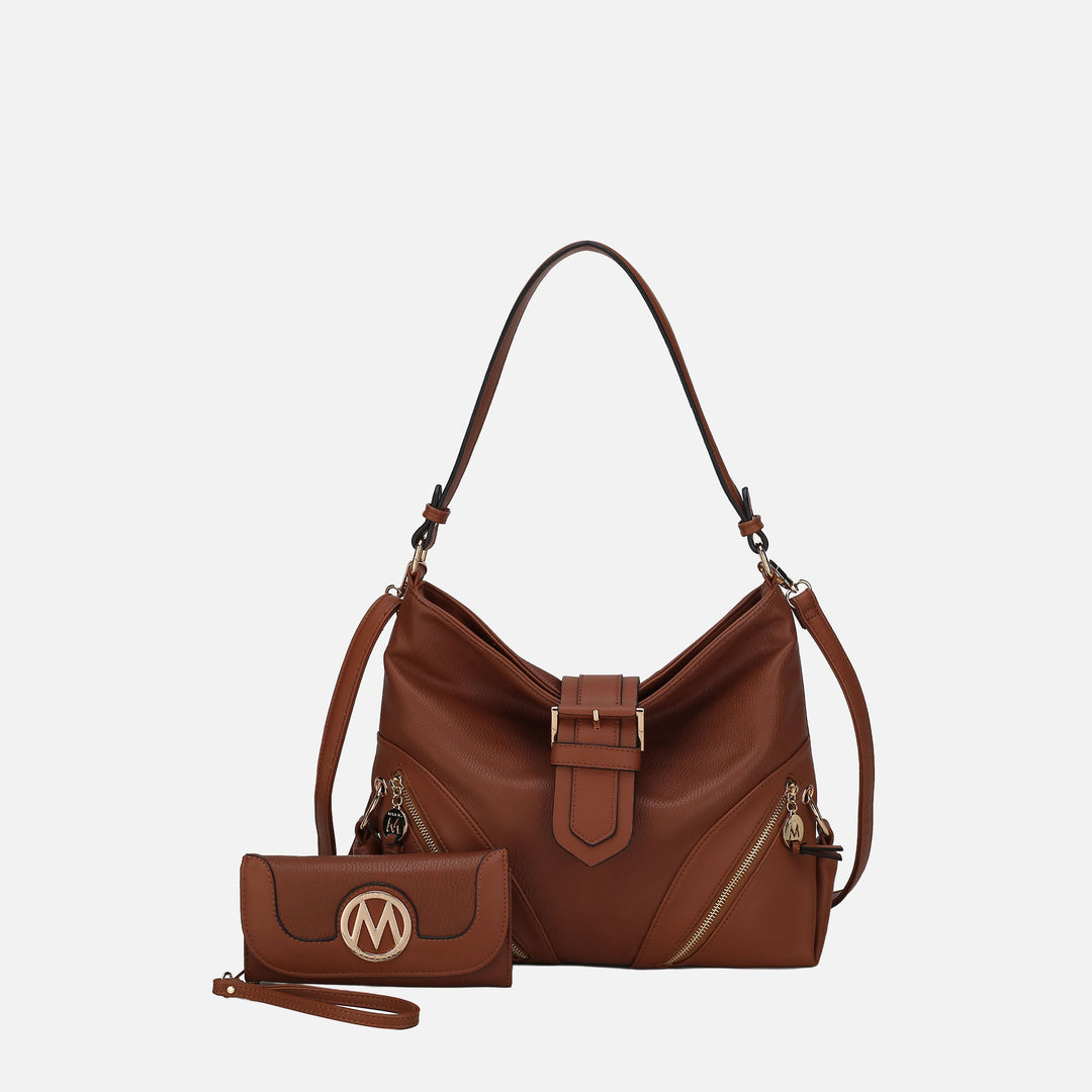 Mustard MKF Collection By Mia K Rafaela Shoulder Bag