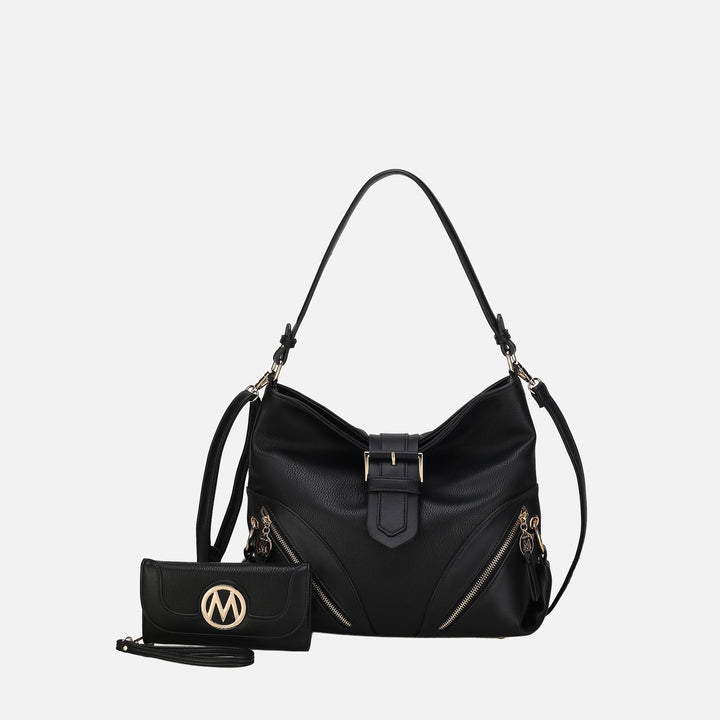 Light Blue MKF Collection By Mia K Rafaela Shoulder Bag