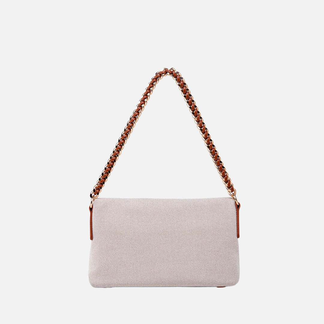 Cognac Brown MKF Collection By Mia K Fiora Shoulder Bag