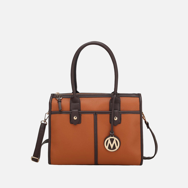 Wine MKF Collection By Mia K Livia Shoulder Bag