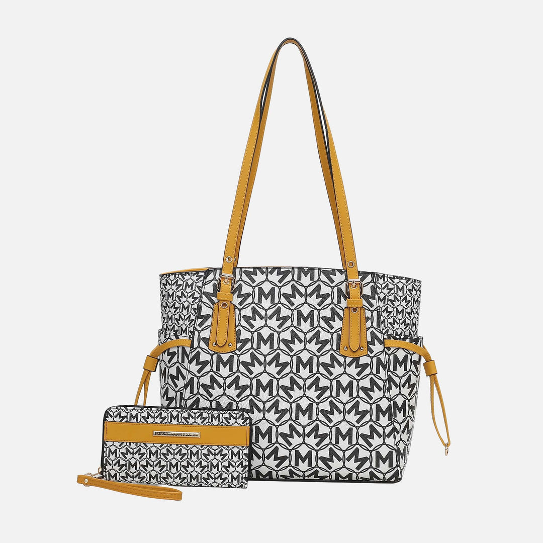 MKF Collection By Mia K Pauline Tote Bag And Set