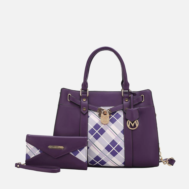 MKF Collection By Mia K Christine Shoulder Bag And Wallet Set 1