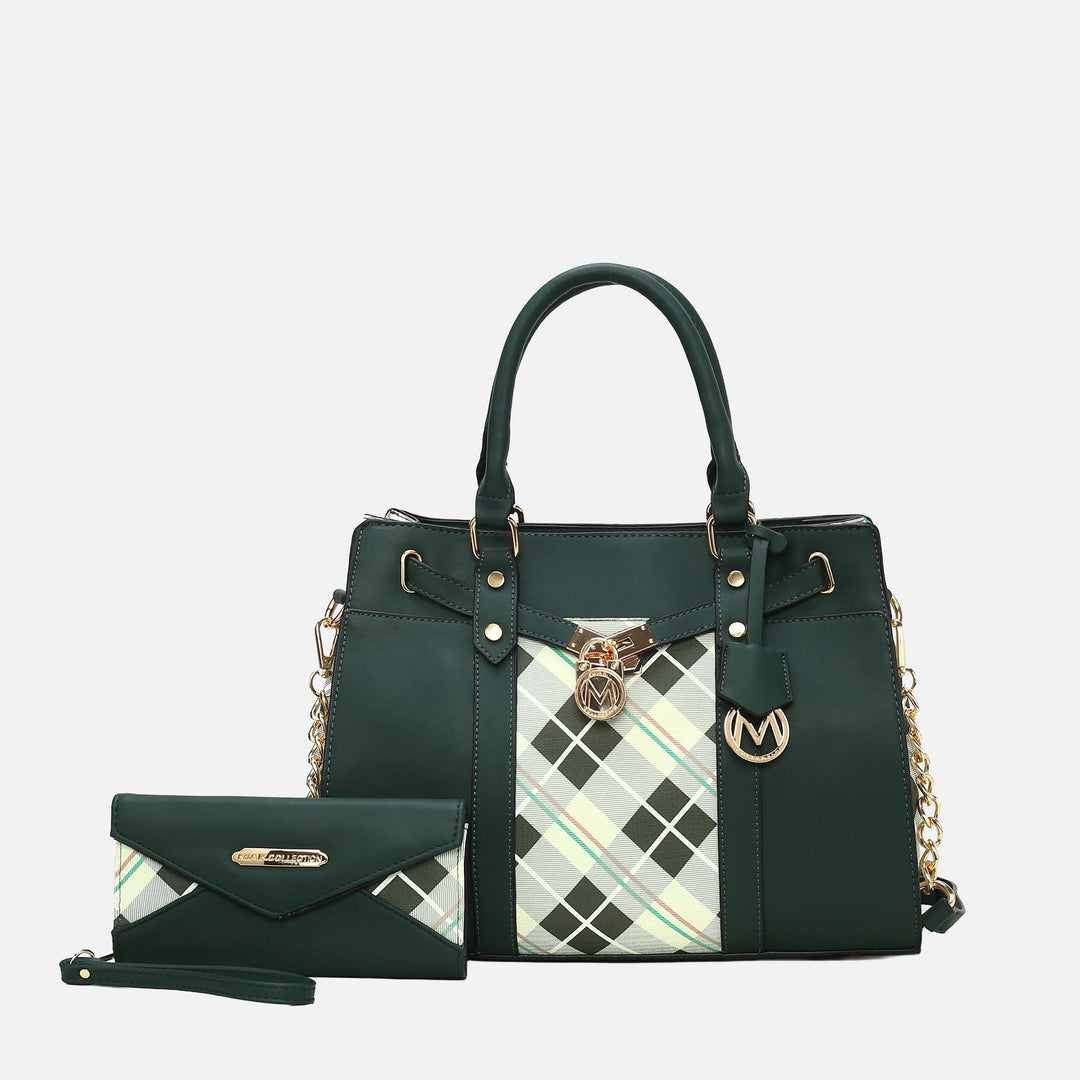 MKF Collection By Mia K Christine Shoulder Bag And Wallet Set 1