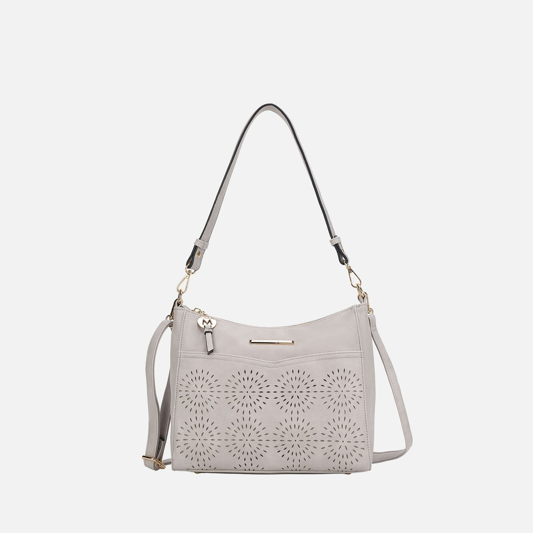 Pewter MKF Collection By Mia K Alanis Shoulder Bag