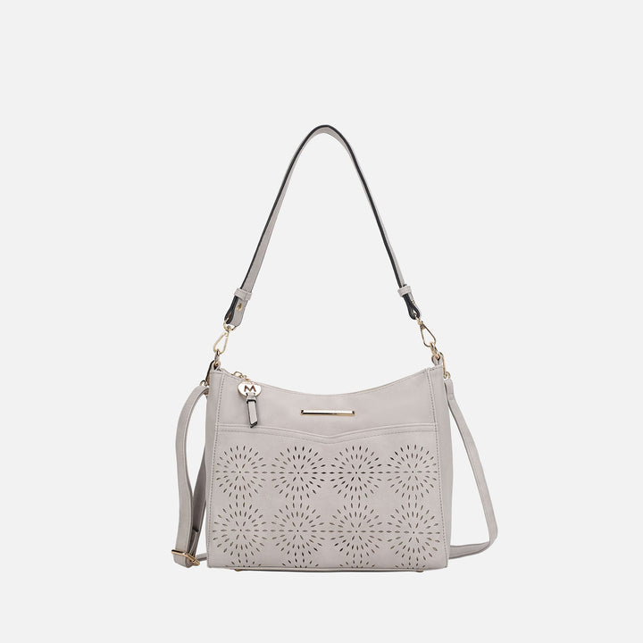 Pewter MKF Collection By Mia K Alanis Shoulder Bag