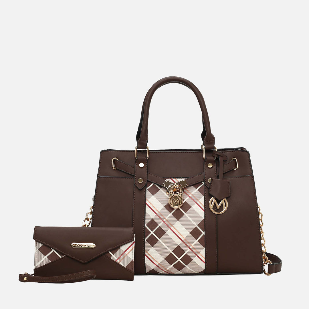 MKF Collection By Mia K Christine Shoulder Bag And Wallet Set 1