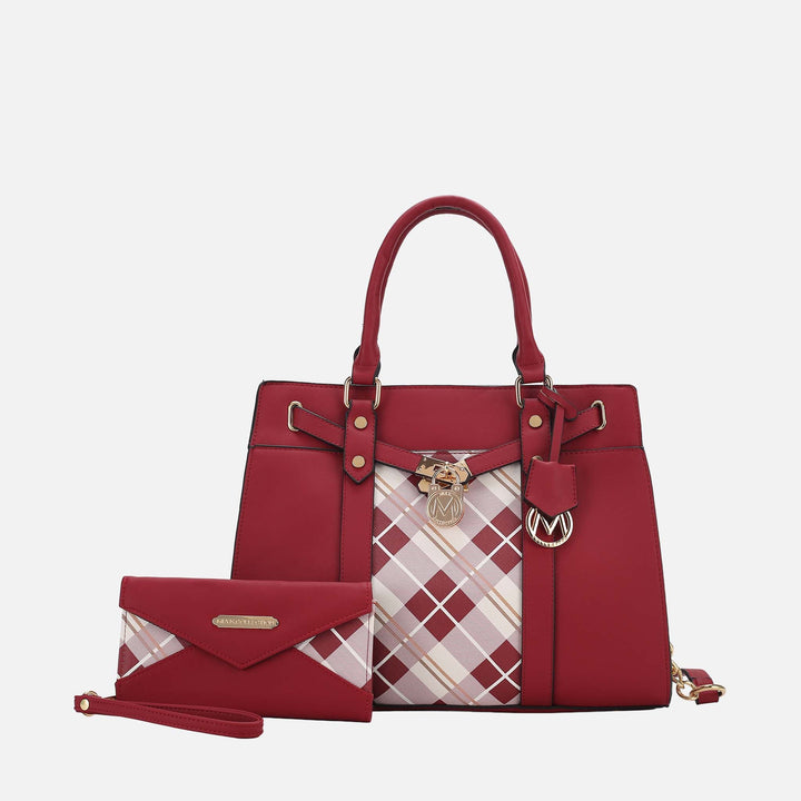 MKF Collection By Mia K Christine Shoulder Bag And Wallet Set 1