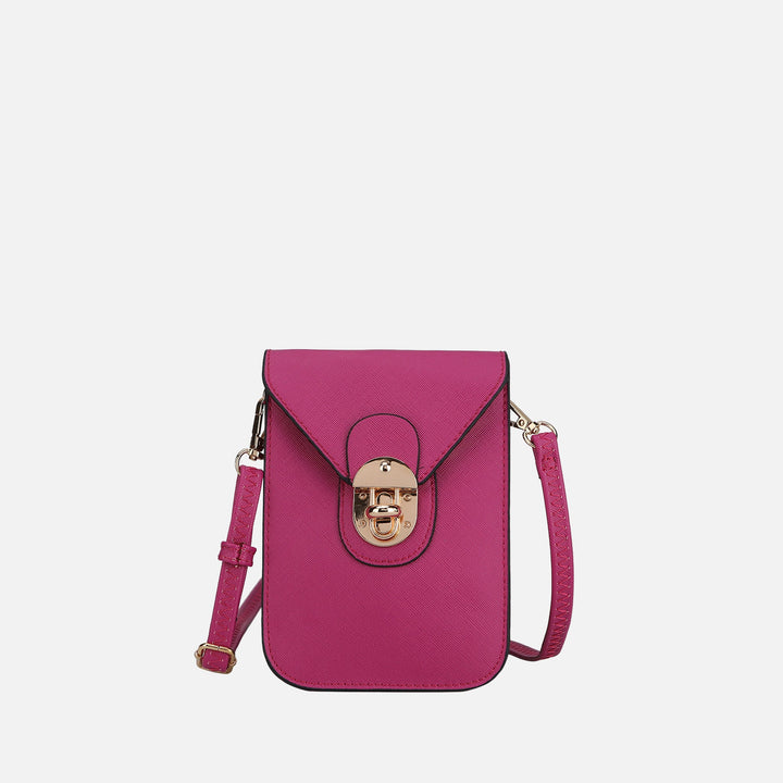 Taupe MKF Collection By Mia K Havana Phone Crossbody Bag