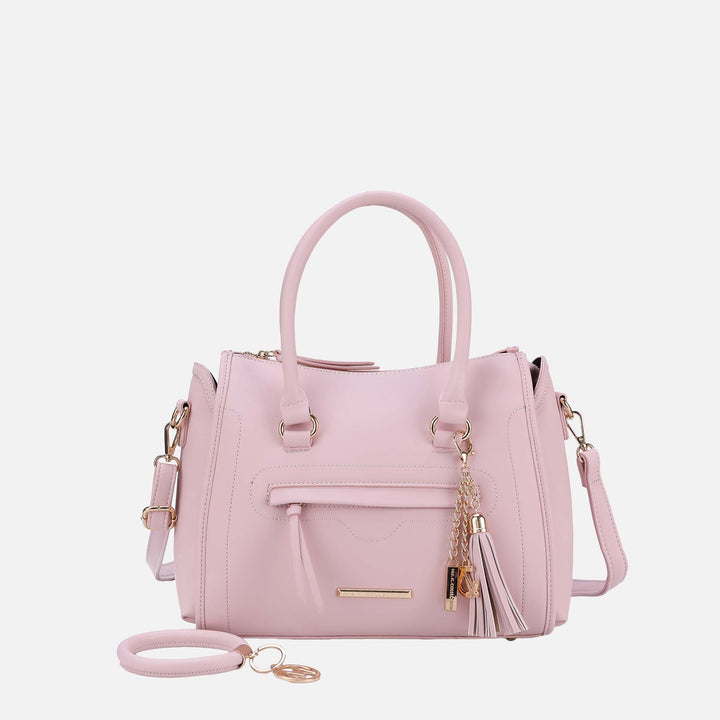 MKF Collection By Mia K Valeria Shoulder Bag And Bracelet Keyring