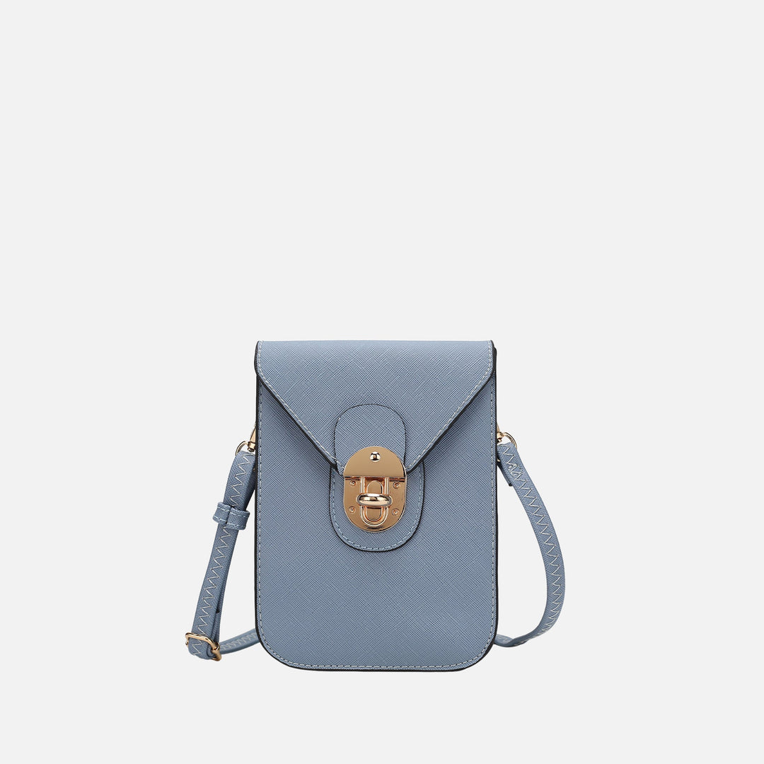 Pewter MKF Collection By Mia K Havana Phone Crossbody Bag
