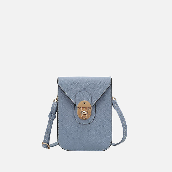Pewter MKF Collection By Mia K Havana Phone Crossbody Bag
