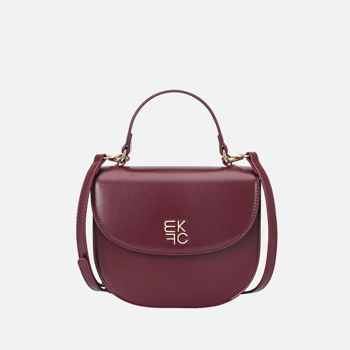 White MKF Collection By Mia K Heloise Crossbody Bag
