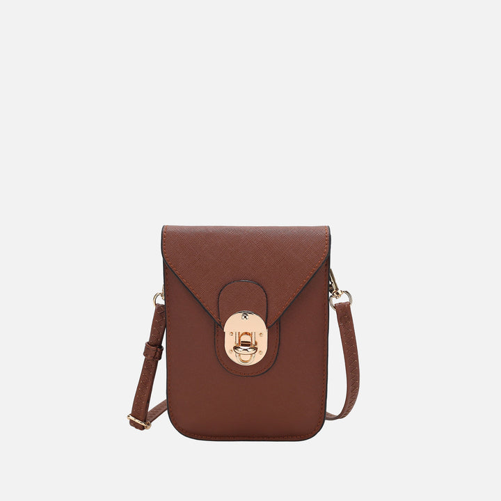 Pink MKF Collection By Mia K Havana Phone Crossbody Bag