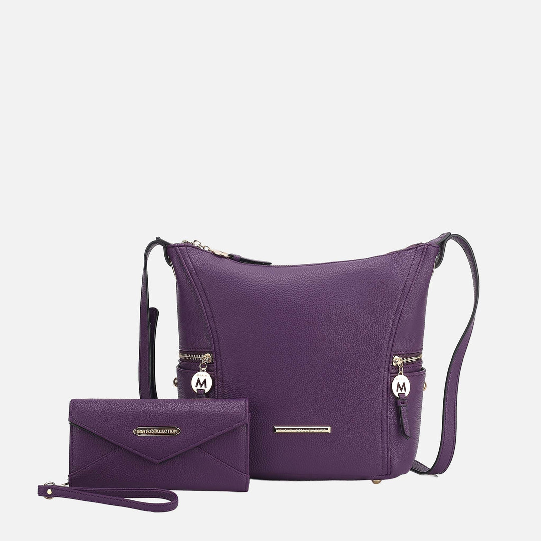 MKF Collection By Mia K Lux Shoulder Bag And Set