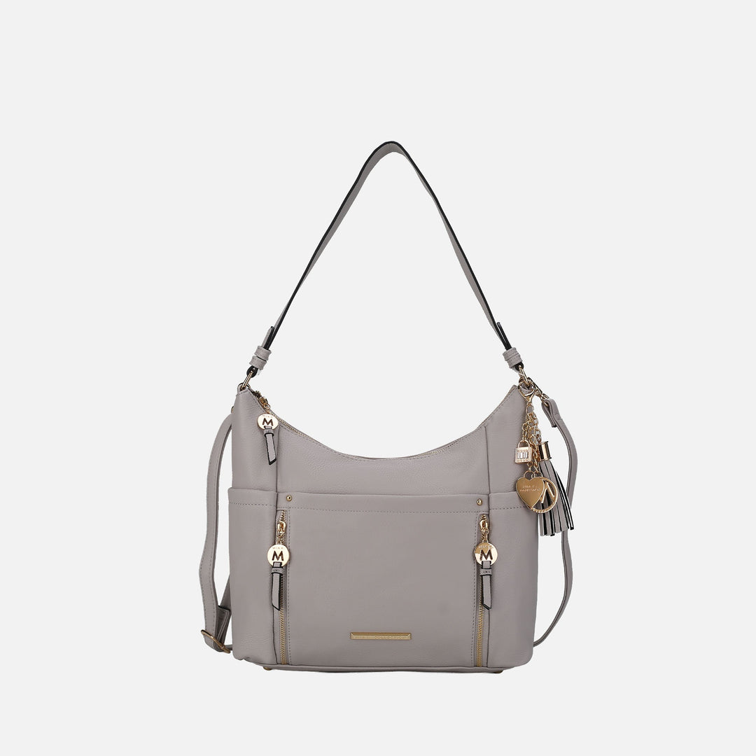 Wine MKF Collection By Mia K Ruby Shoulder Bag