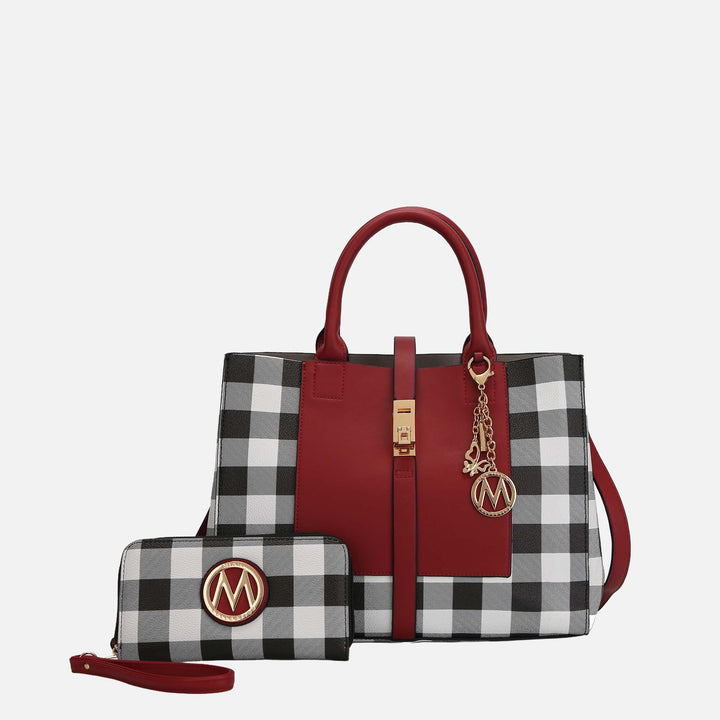 MKF Collection By Mia K Yuliana Shoulder Bag And Set