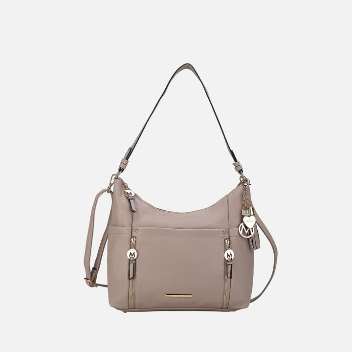 Pewter MKF Collection By Mia K Ruby Shoulder Bag
