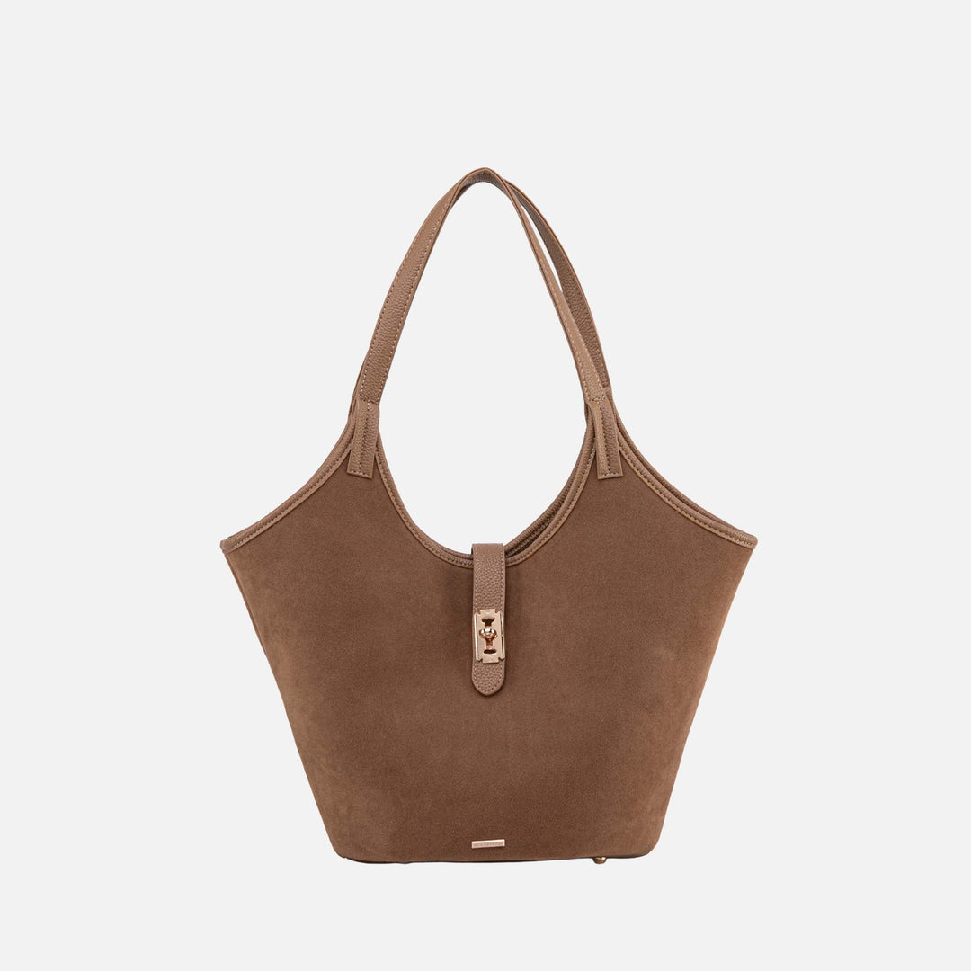 Brown MKF Collection By Mia K Joyce Shoulder Bag