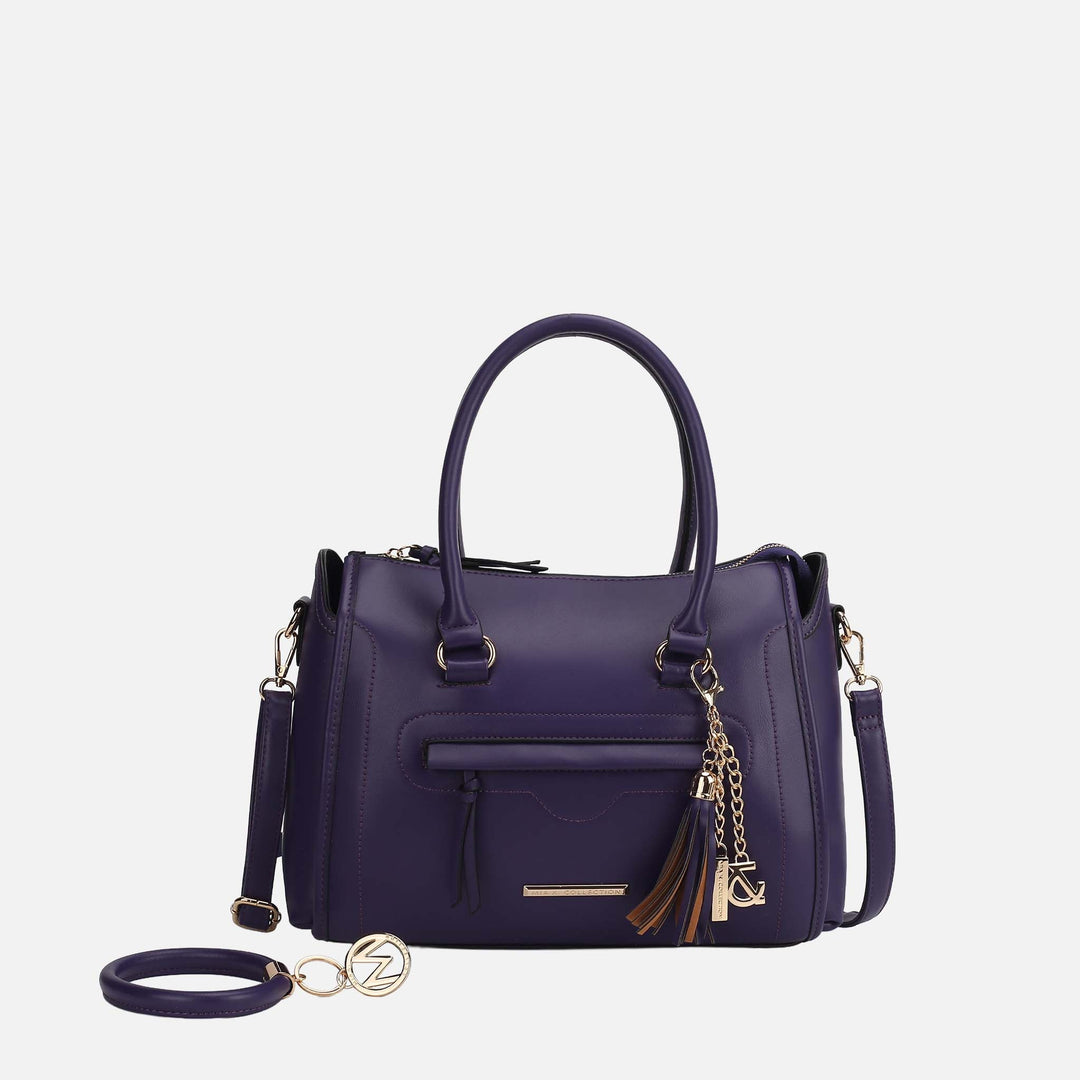 MKF Collection By Mia K Valeria Shoulder Bag And Bracelet Keyring