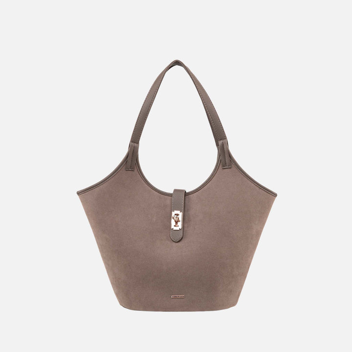 Taupe MKF Collection By Mia K Joyce Shoulder Bag