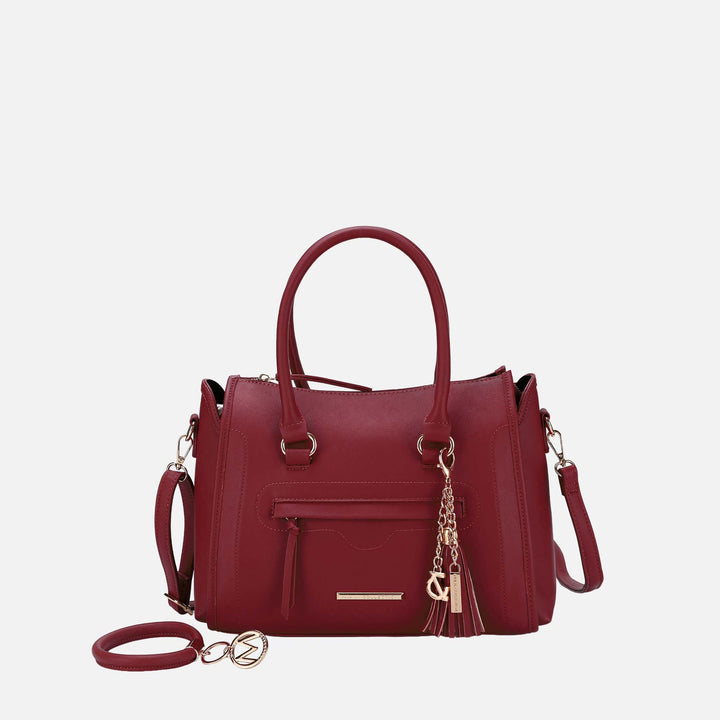 MKF Collection By Mia K Valeria Shoulder Bag And Bracelet Keyring