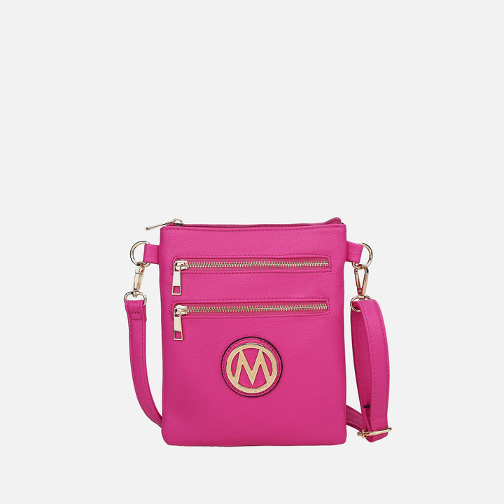 Pink MKF Collection By Mia K Medina Crossbody Bag
