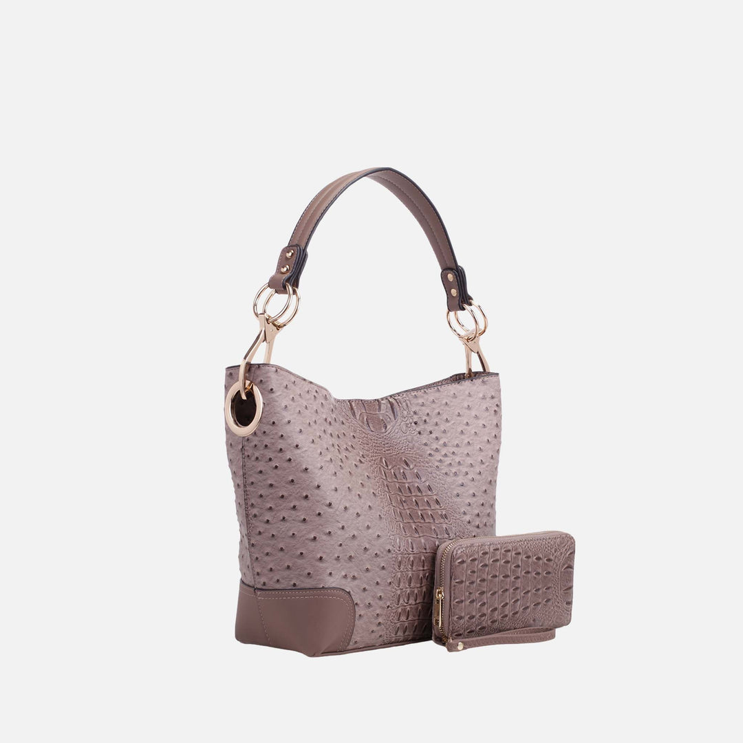 MKF Collection By Mia K Wandy Shoulder Bag And Wallet Set