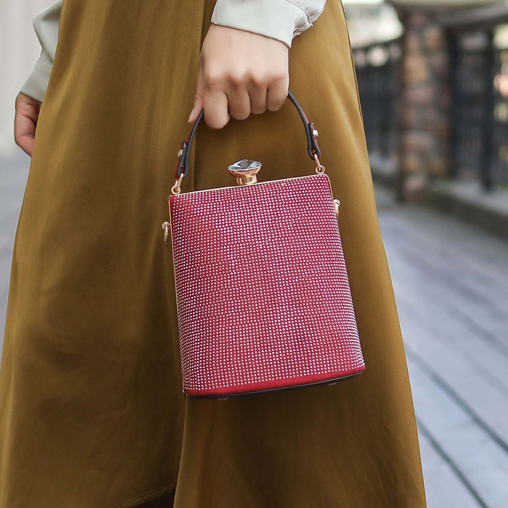 Tawny MKF Collection By Mia K Taliah Clutch Bag