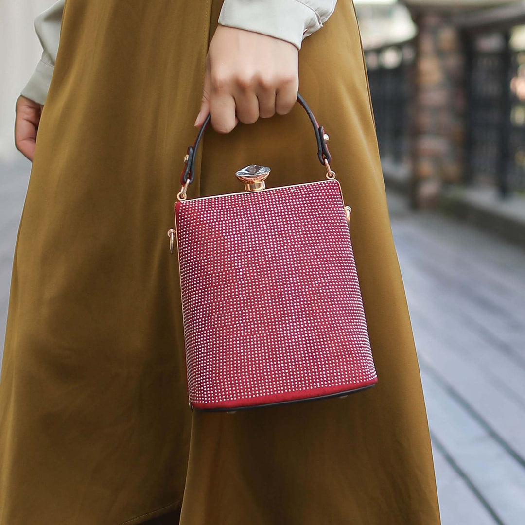 Tawny MKF Collection By Mia K Taliah Clutch Bag