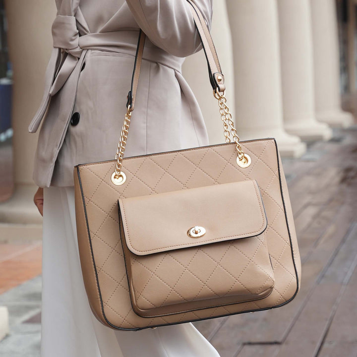 Black MKF Collection By Mia K Jenna Shoulder Bag