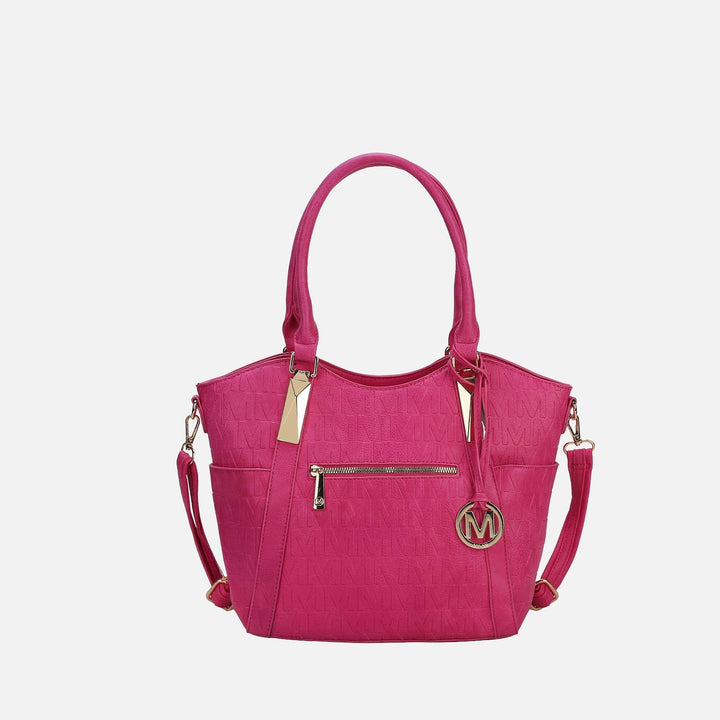 MKF Collection By Mia K Lucy Signature Tote Bag