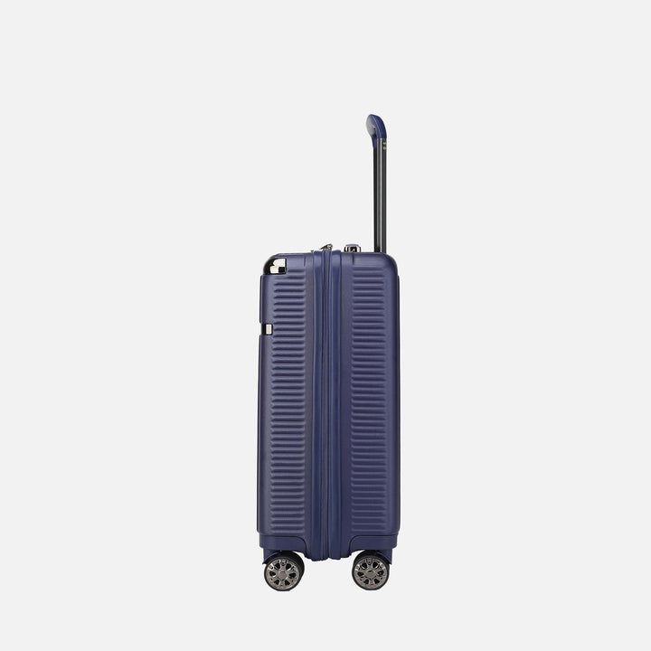 Navy MKF Collection By Mia K Tulum Large Spinner Luggage