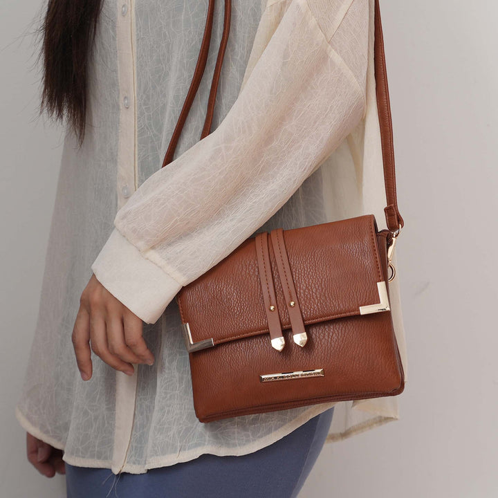 Blush MKF Collection By Mia K Valeska Crossbody Bag