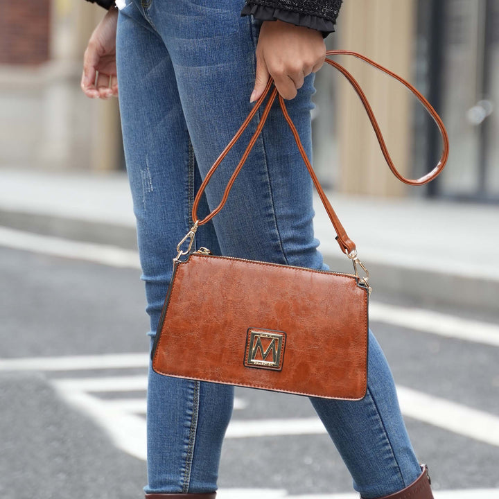 Charcoal Grey MKF Collection By Mia K Domitila Shoulder Bag